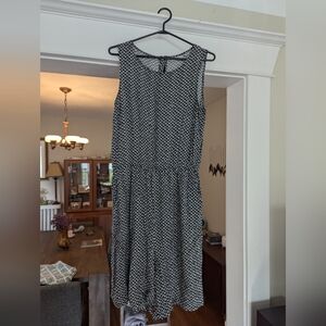 Minimum Clothing Patterned Midi-length Romper